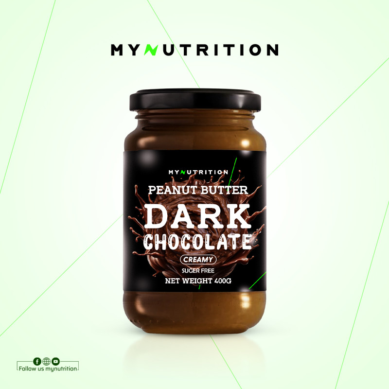 Dark Chocolate Crunchy Peanut Butter-Sugar